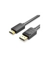 Vention Cable Conversor HADBG/ Displayport Macho - HDMI Macho/ 1.5m/ Negro