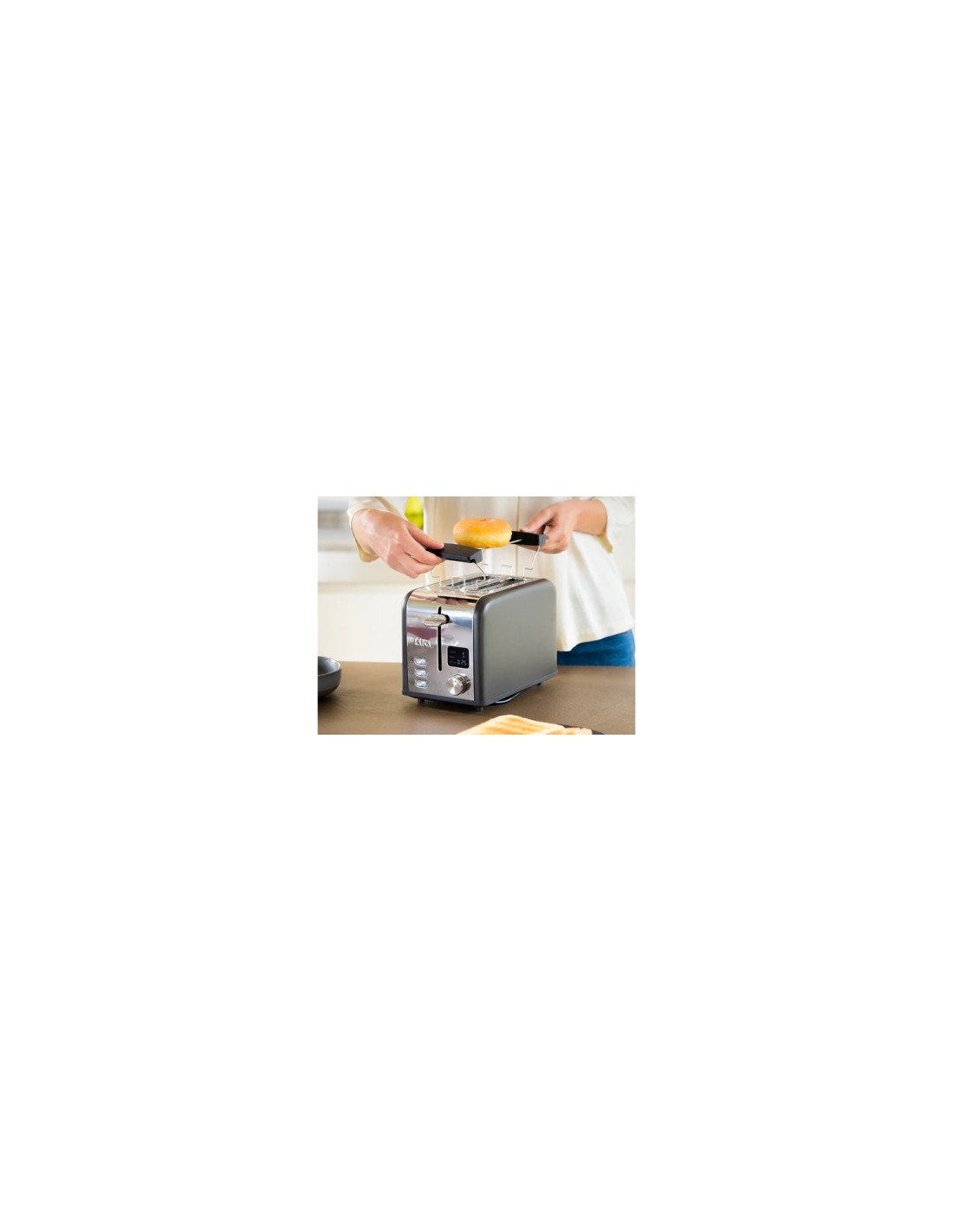 Laica HI1000L tostadora 2 rebanada(s) 880 W Negro