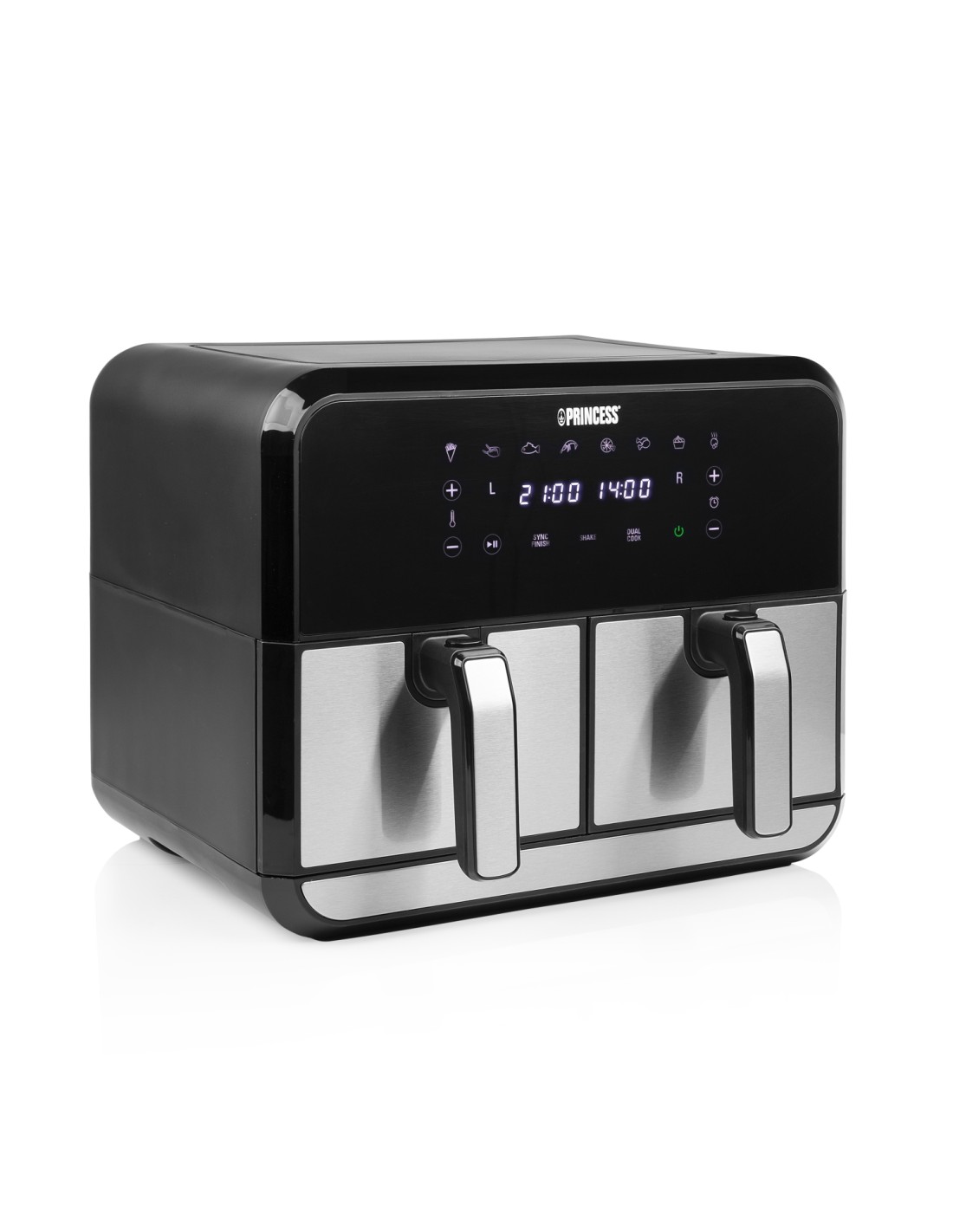 Princess 01.182074.01.001 Double Basket Aerofryer