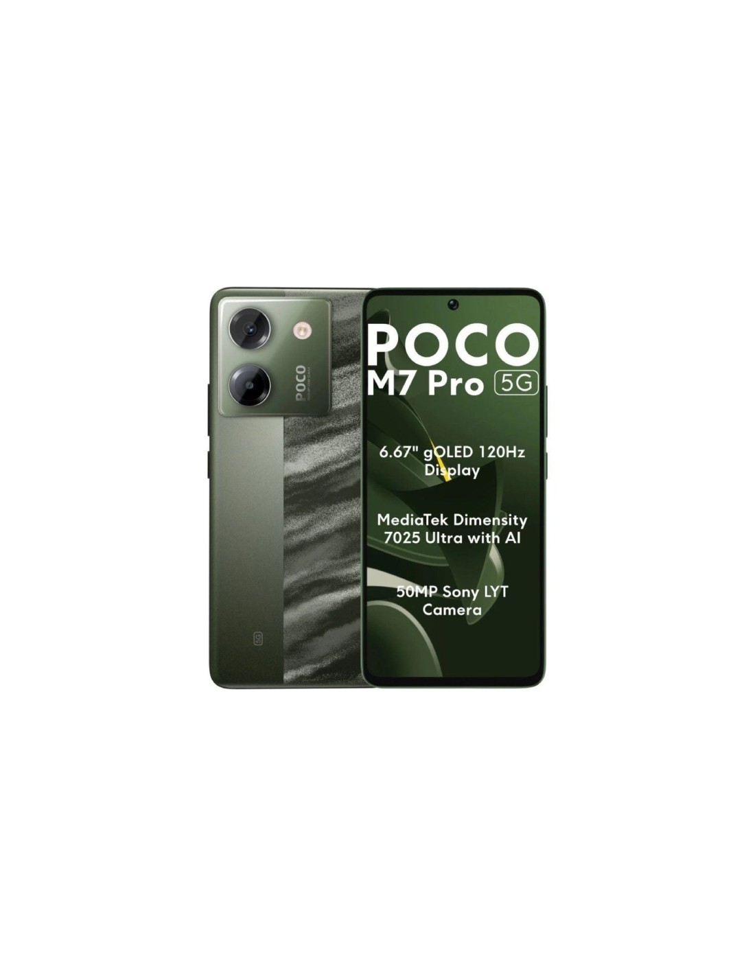 POCO M7 Pro 5G 8/256Gb Verde Smartphone