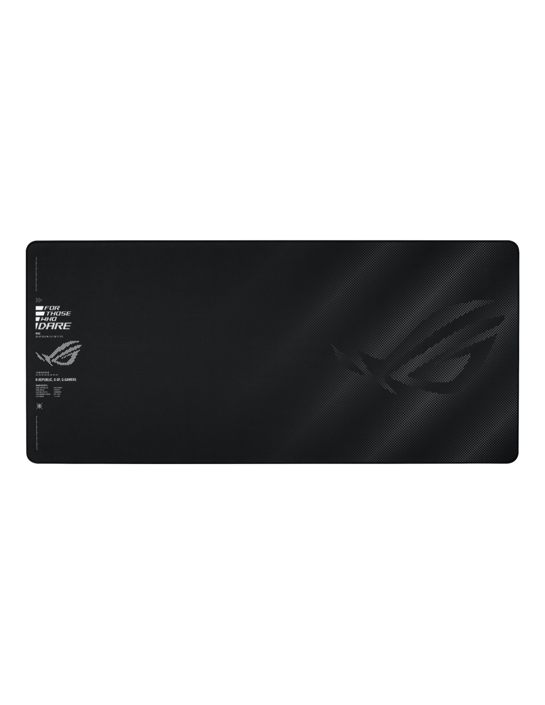 ASUS ROG Sheath II XXL Alfombrilla de ratón para juegos Negro