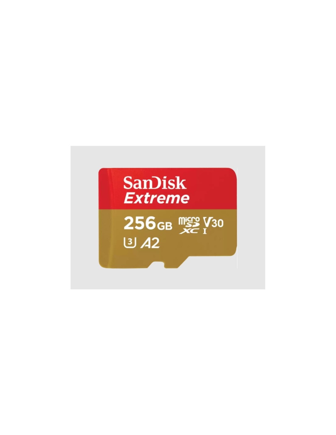 SanDisk Extreme 256 GB MicroSDXC UHS-I Clase 3
