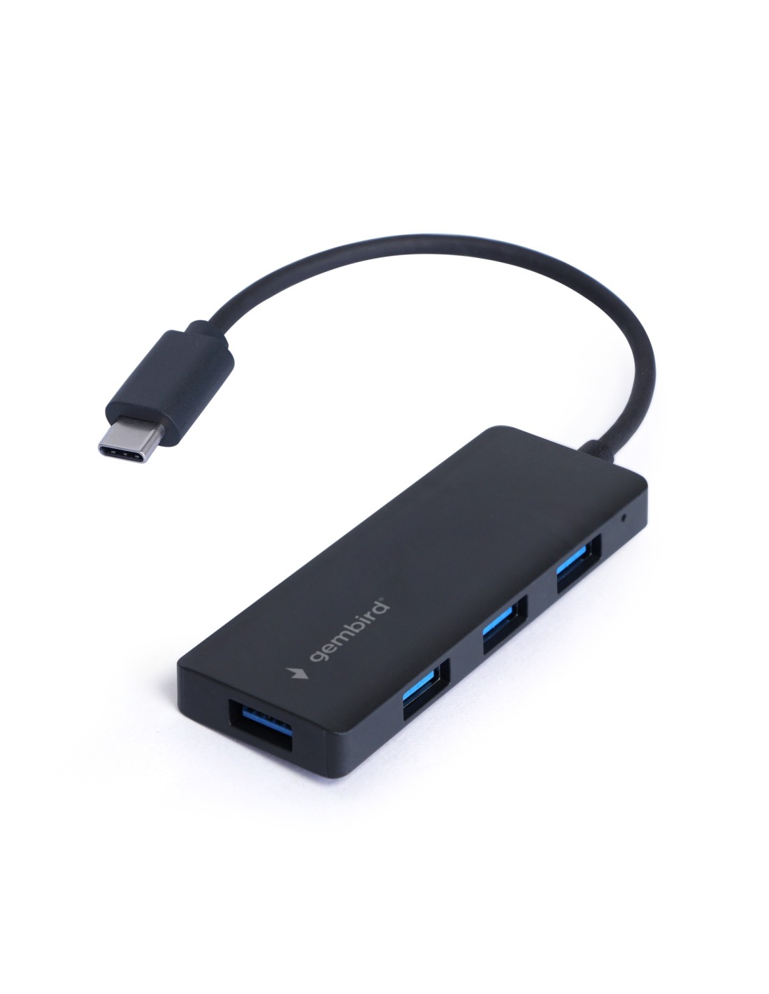 Gembird UHB-CM-U3P4-02 base para portÃ¡til y replicador de puertos AlÃ¡mbrico USB 3.2 Gen 1 (3.1 Gen 1) Type-C Negro