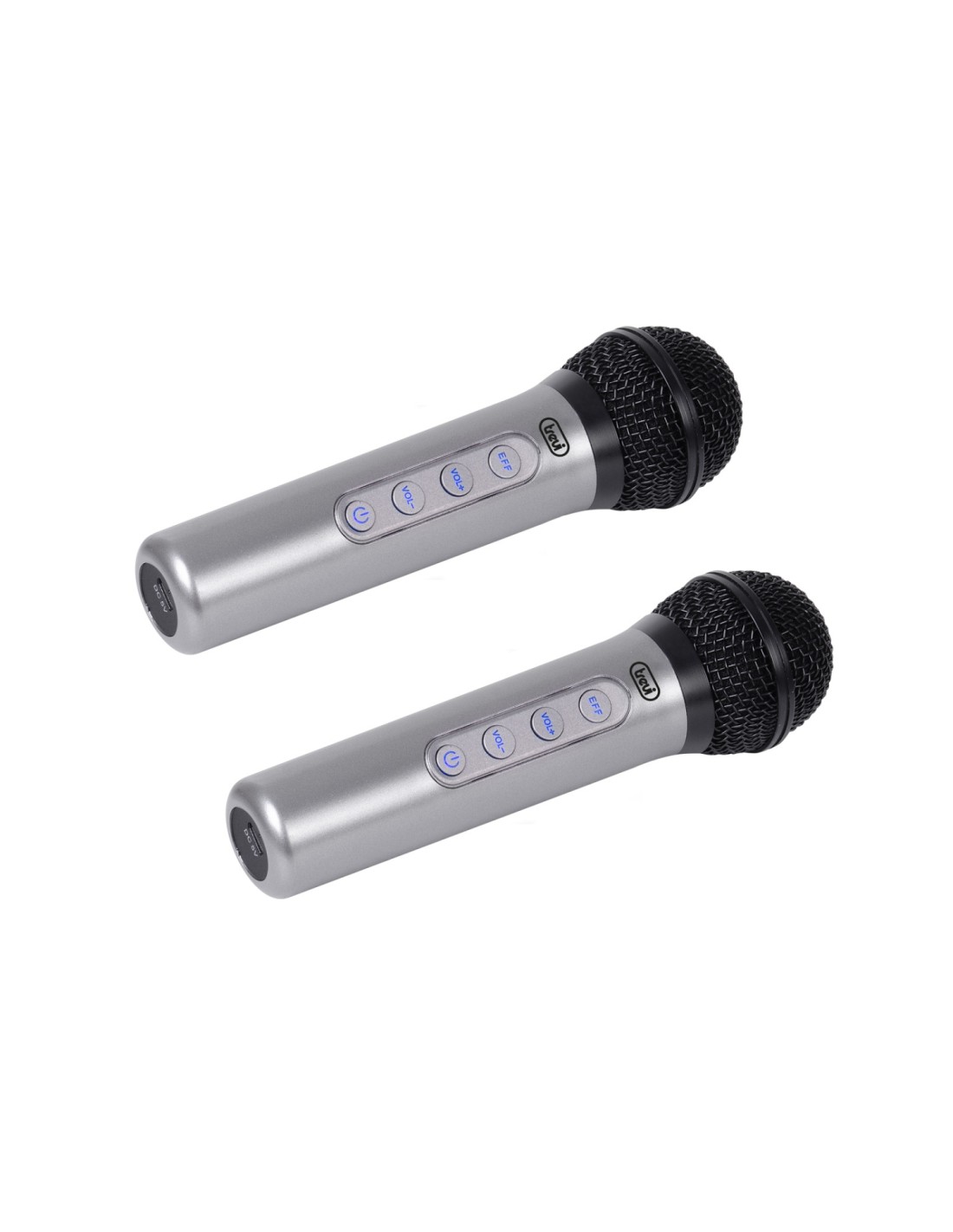 Trevi EM 415 R Negro, Plata MicrÃ³fono para karaoke