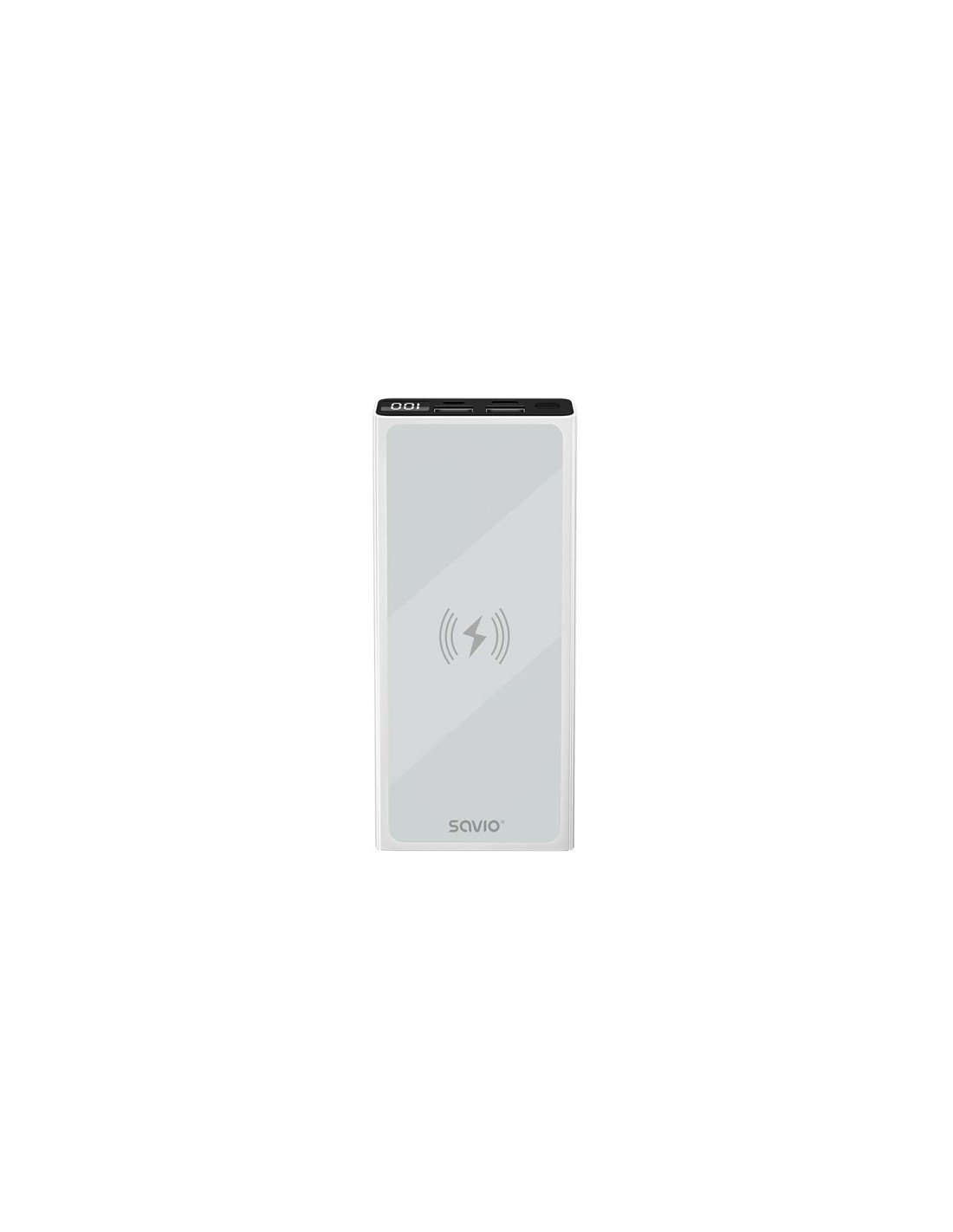 Savio power bank BA-06 10000 mAh adowanie indukcyjne PolÃ­mero de litio Blanco