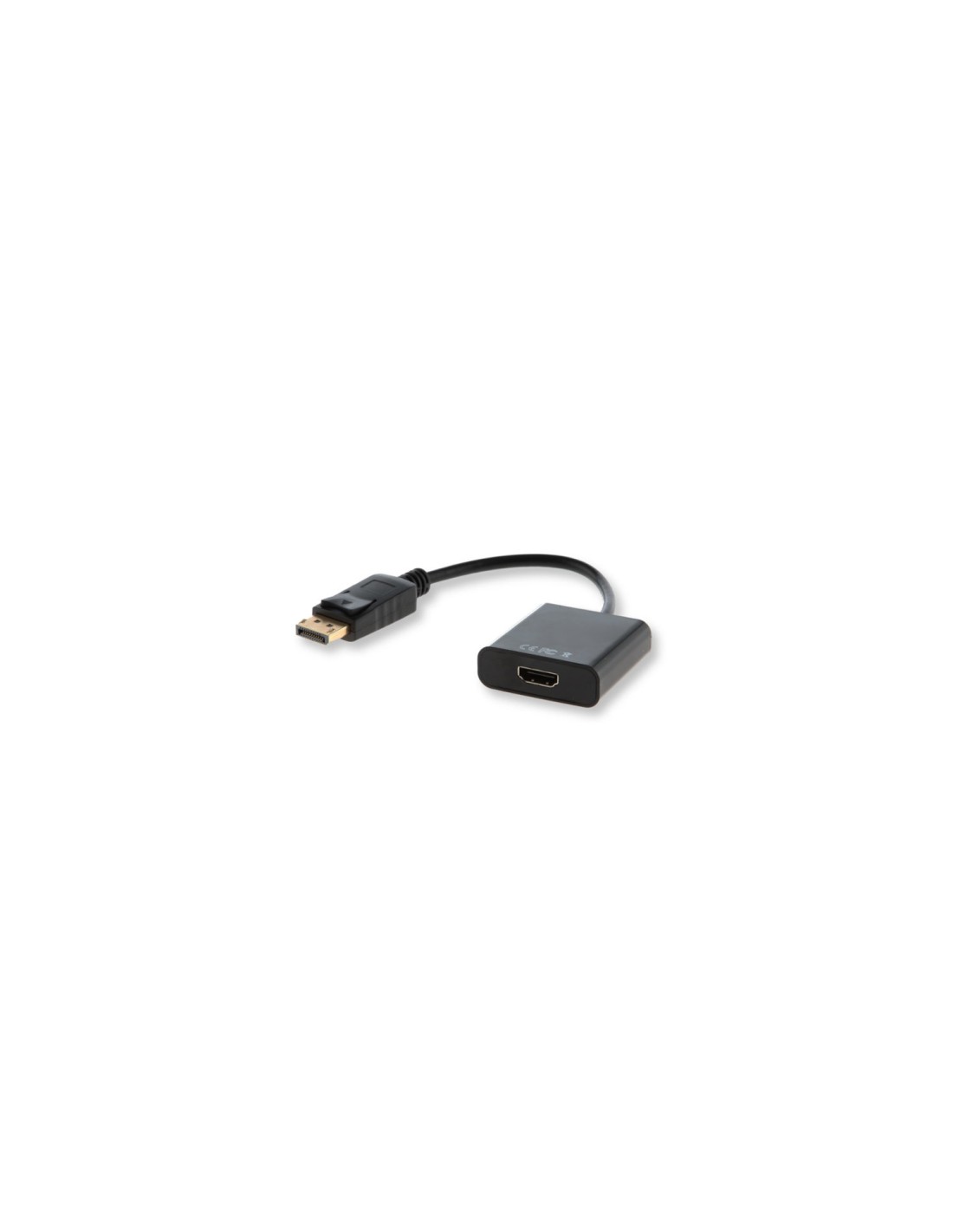 Savio CL-55 adaptador de cable de vÃ­deo 0,2 m DisplayPort HDMI tipo A (EstÃ¡ndar) Negro