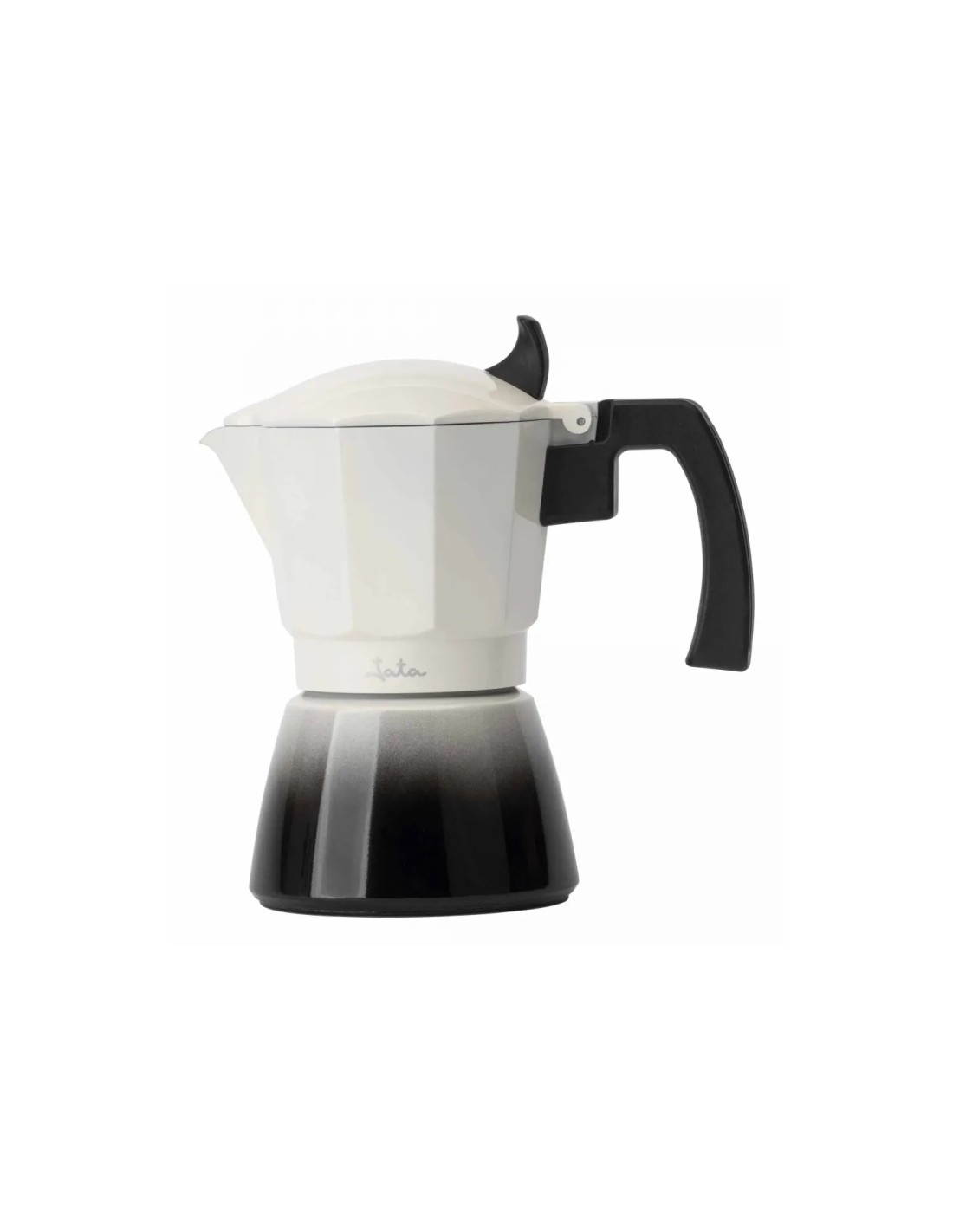 JATA HCAF2409 cafetera manual Cafetera italiana 0,45 L Negro, Blanco