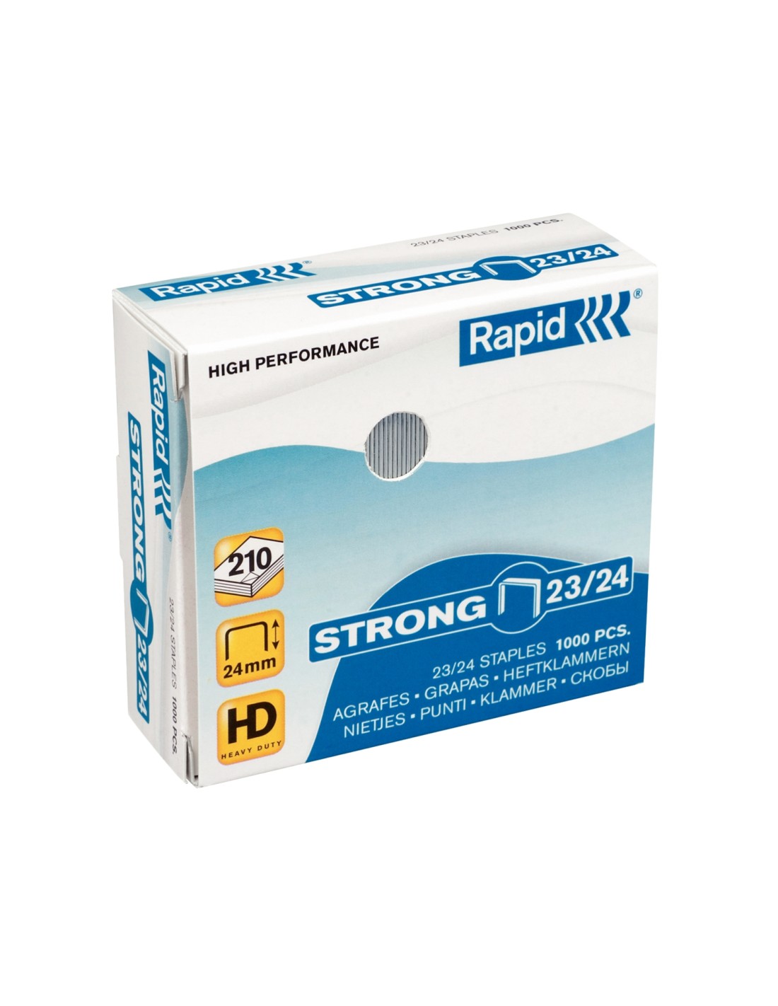 Rapid 24870500 grapa Paquete de grapas 1000 grapas