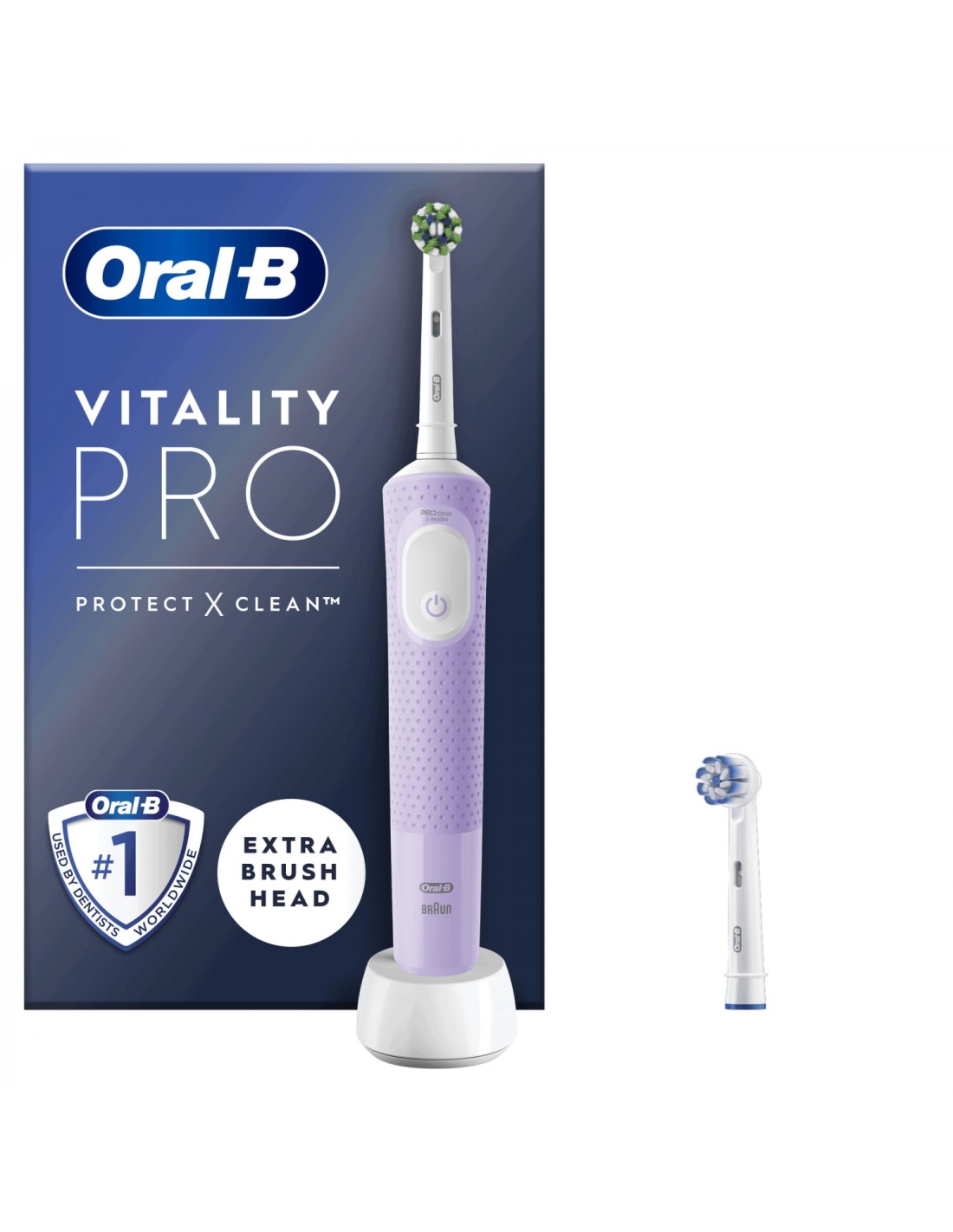 Oral-B Vitality Pro Adulto Cepillo dental oscilante Violeta