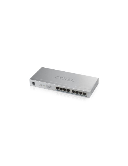 Zyxel GS1008HP No administrado Gigabit Ethernet (10/100/1000) Energía
