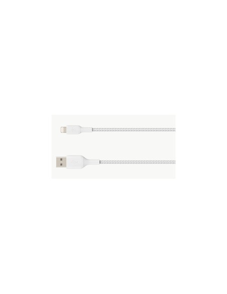 Cable Belkin de conector Lightning macho/USB A macho 2 m Blanco