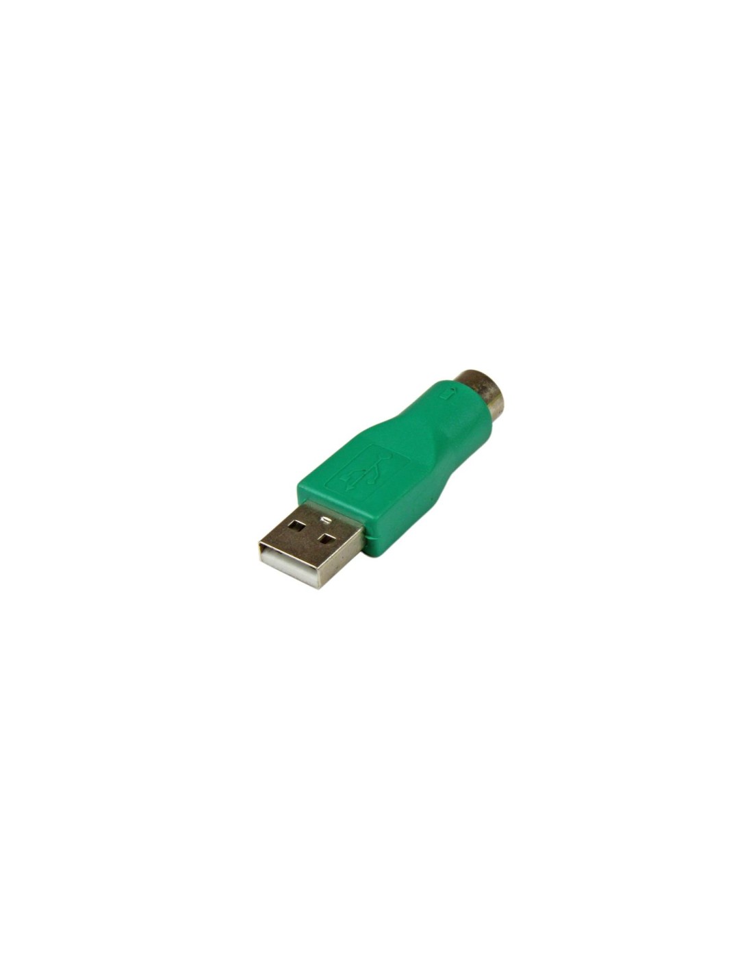 StarTech.com Adaptador RatÃ³n conector PS/2 MiniDIN Hembra a USB Macho Verde