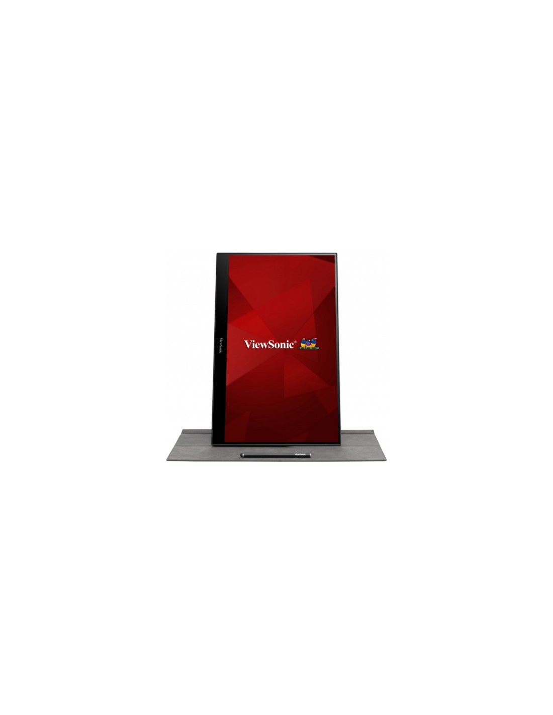 Viewsonic TD1655 39,6 cm (15.6") 1920 x 1080 Pixeles Multi-touch Multi-usuario Negro, Plata
