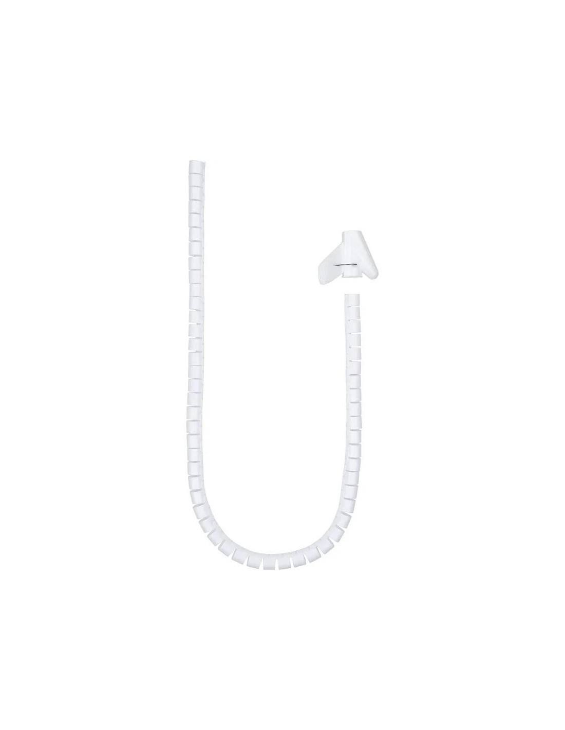 ORGANIZADOR DE CABLE NANOCABLE FLEXIBLE 25MM 3M WHITE