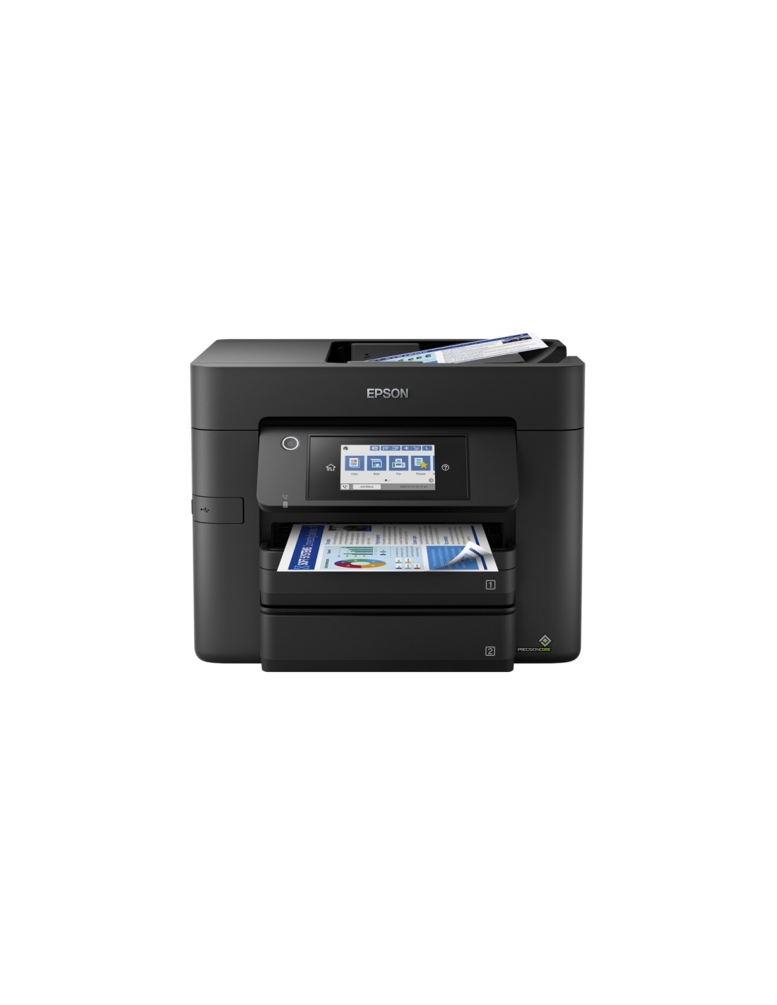 Impresora multifuncion epson workforce pro WF-4830DTWF A4 duplex usb wifi negro C11CJ05402