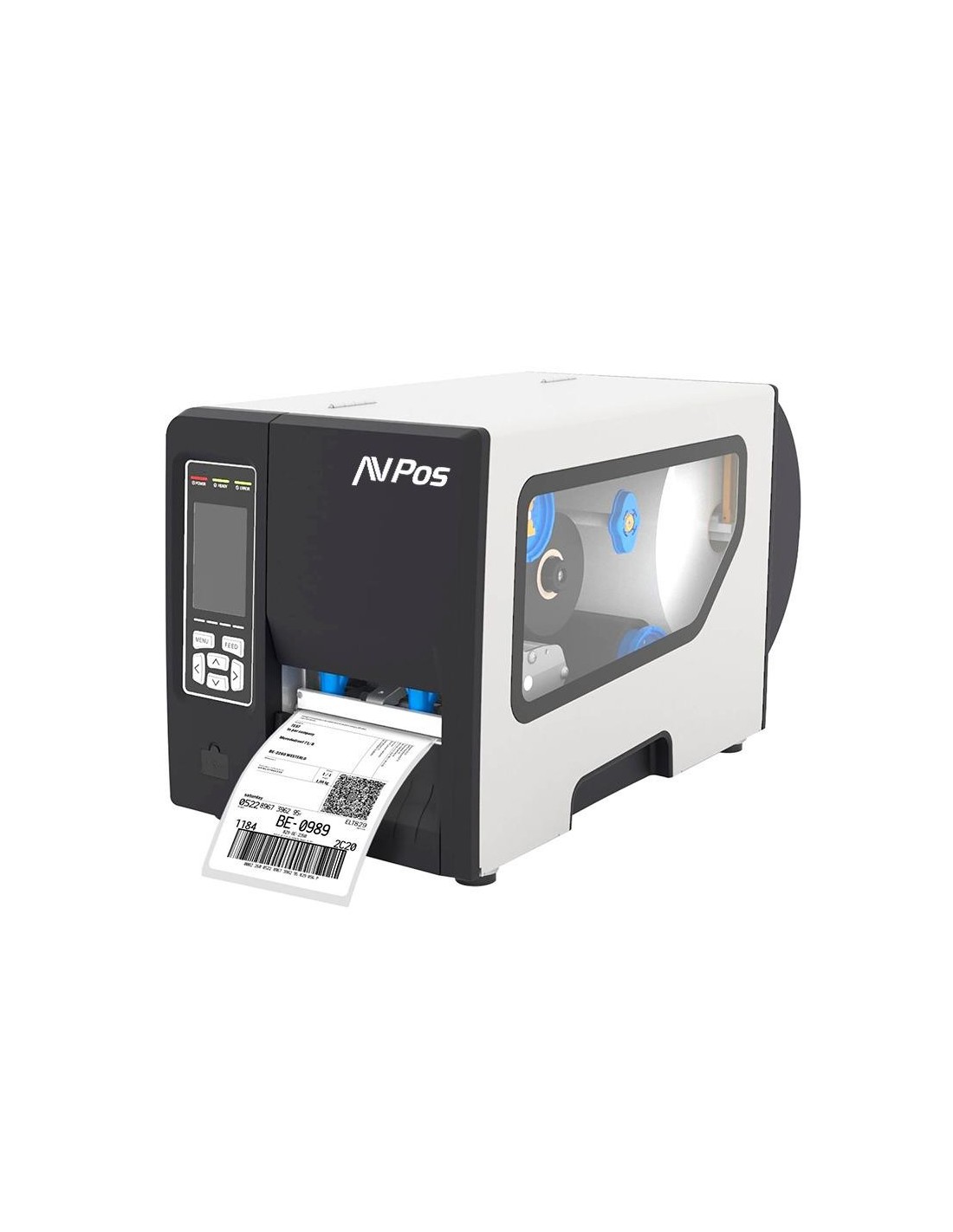 IMPRESORA AVPOS TERMICA INDUSTRIAL ETIQUETAS USB + SERIE + LAN  3YR GAR