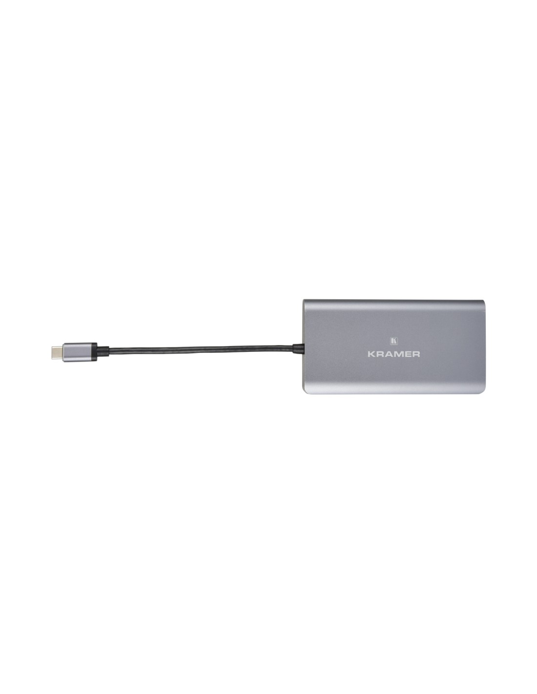 Kramer Electronics KDock-3 AlÃ¡mbrico USB 3.2 Gen 1 (3.1 Gen 1) Type-C Negro, Plata