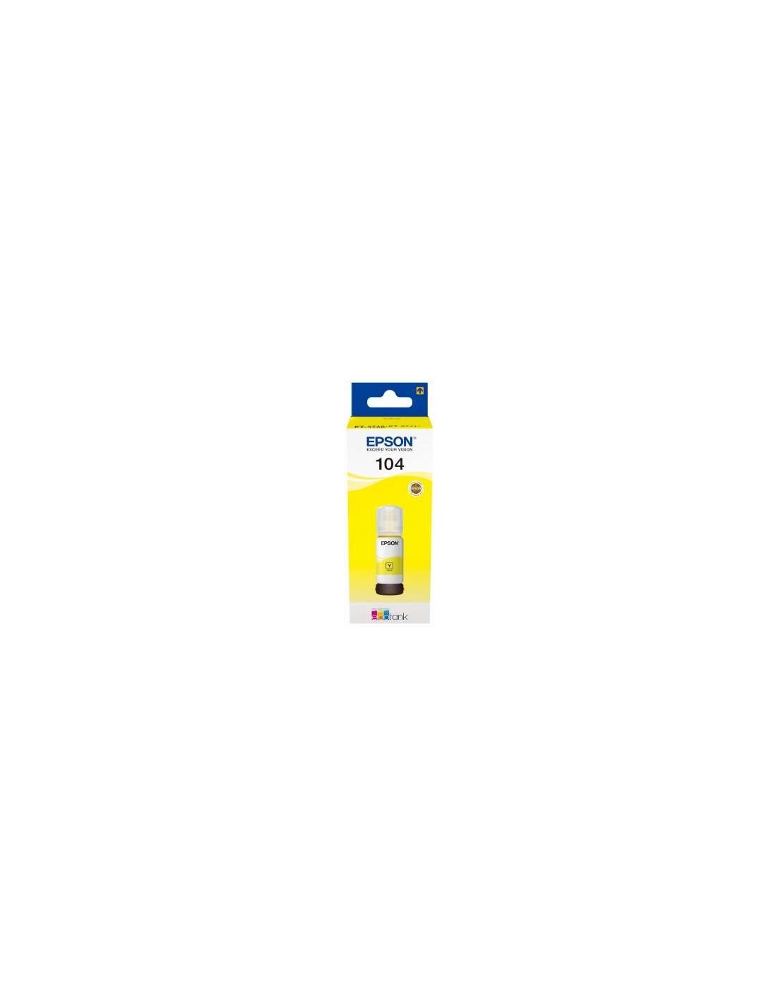 TINTA EPSON BOTE 104 YELLOW ECOTANK BOTTLE C13T00P440