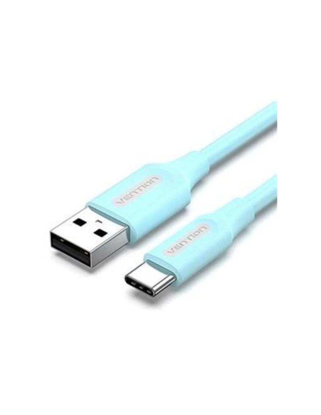 CABLE VENTION USB-A/M - USB-C/M 3A 480MBPS 60W 0.5M BLUE