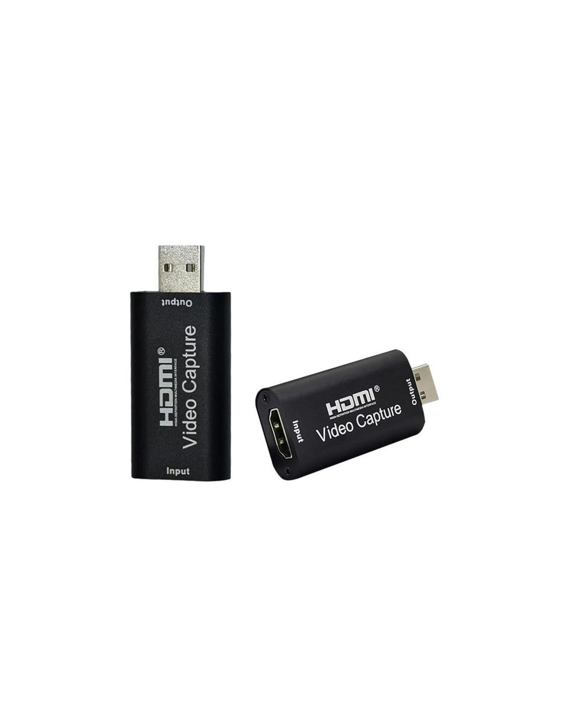 CAPTURADORA DE VIDEO ONEWAY USB HDMI 4K BLACK