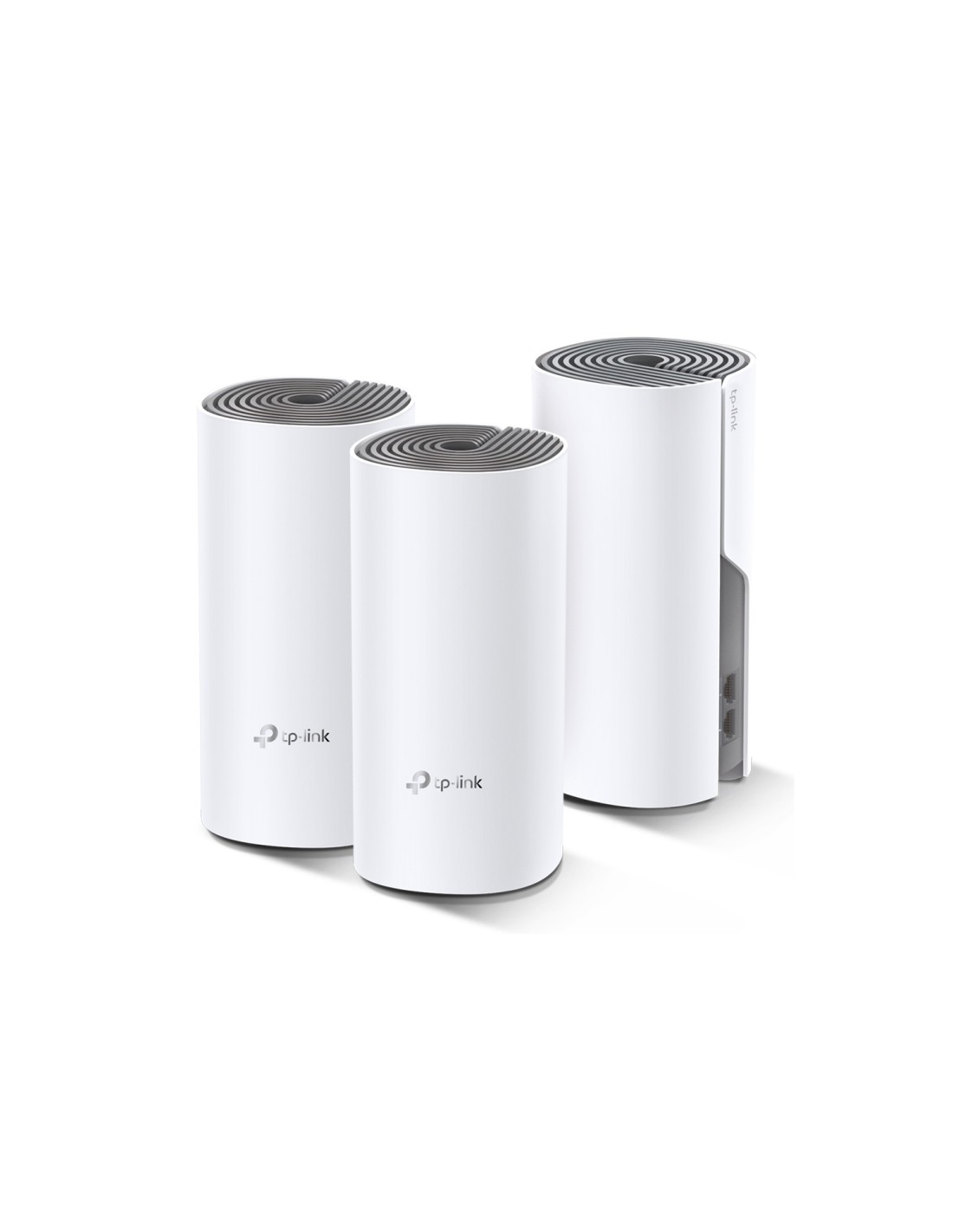 TP-Link Deco E4 (3-pack) Doble banda (2,4 GHz / 5 GHz) Wi-Fi 5 (802.11ac) Blanco, Gris 2 Interno