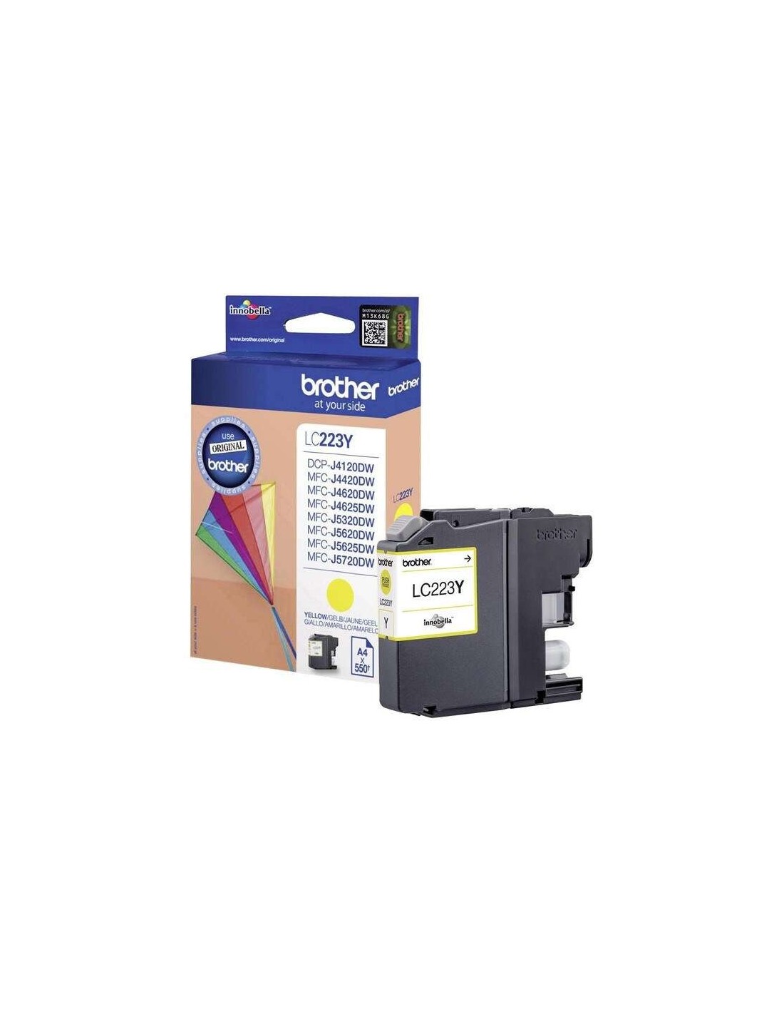 TINTA BROTHER LC223 YELLOW