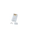 Lindy 62430 conector RJ-45 8-pin cat.6 Transparente