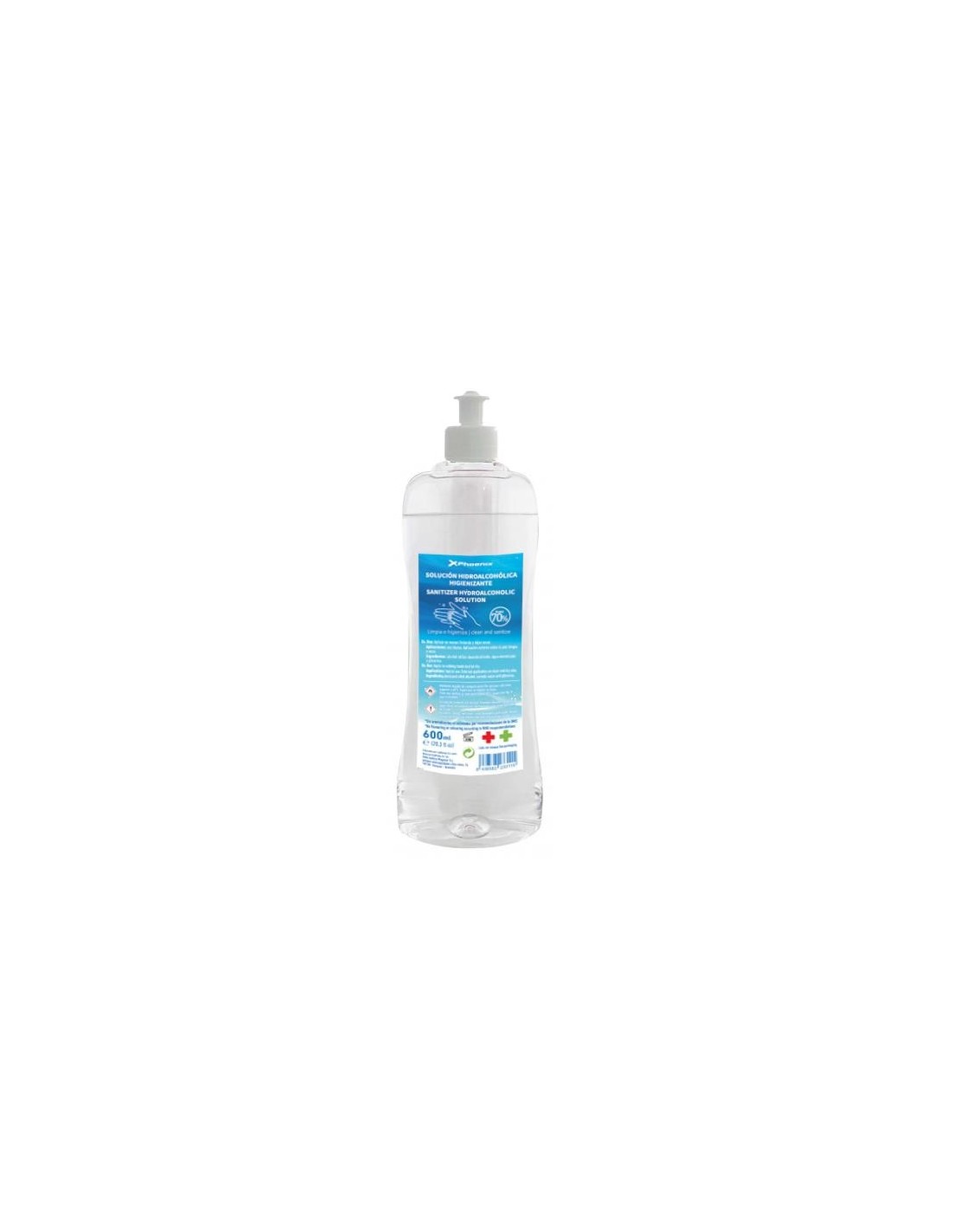 GEL HIDROALCOHOLICO PHOENIX 600ML