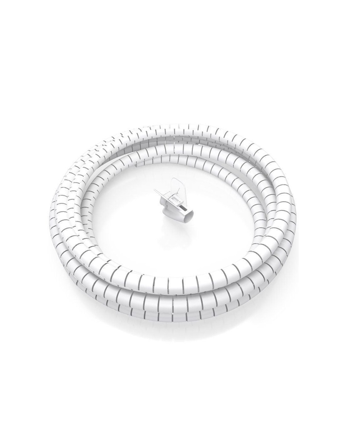 ORGANIZADOR DE CABLE AISENS FLEXIBLE 25MM 1M WHITE