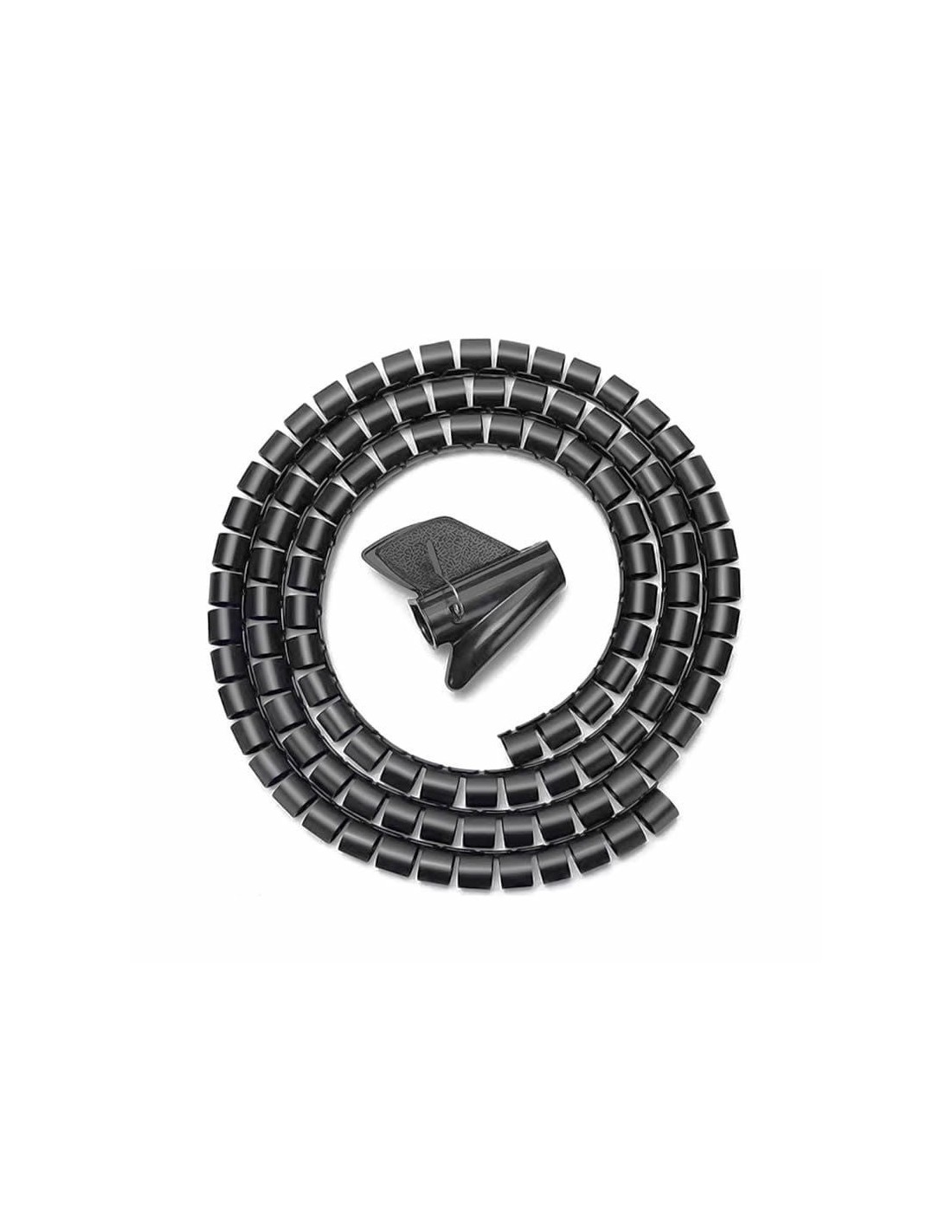 ORGANIZADOR DE CABLE AISENS 25MM 1M BLACK