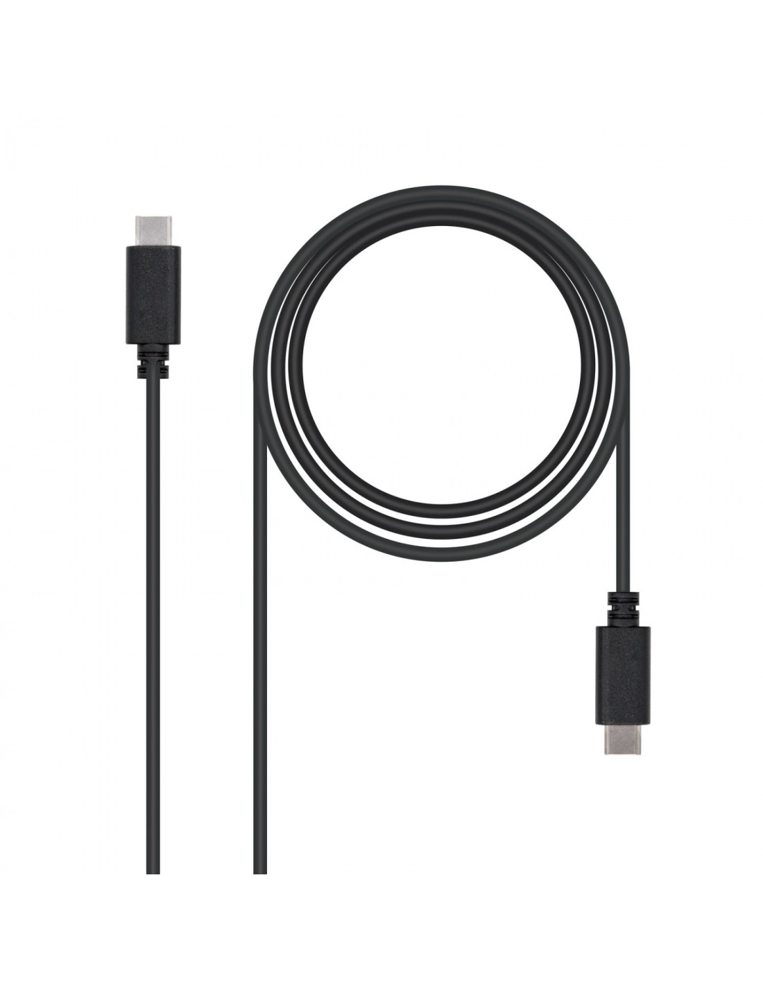Nanocable Cable USB C/USB C 2 m Negro