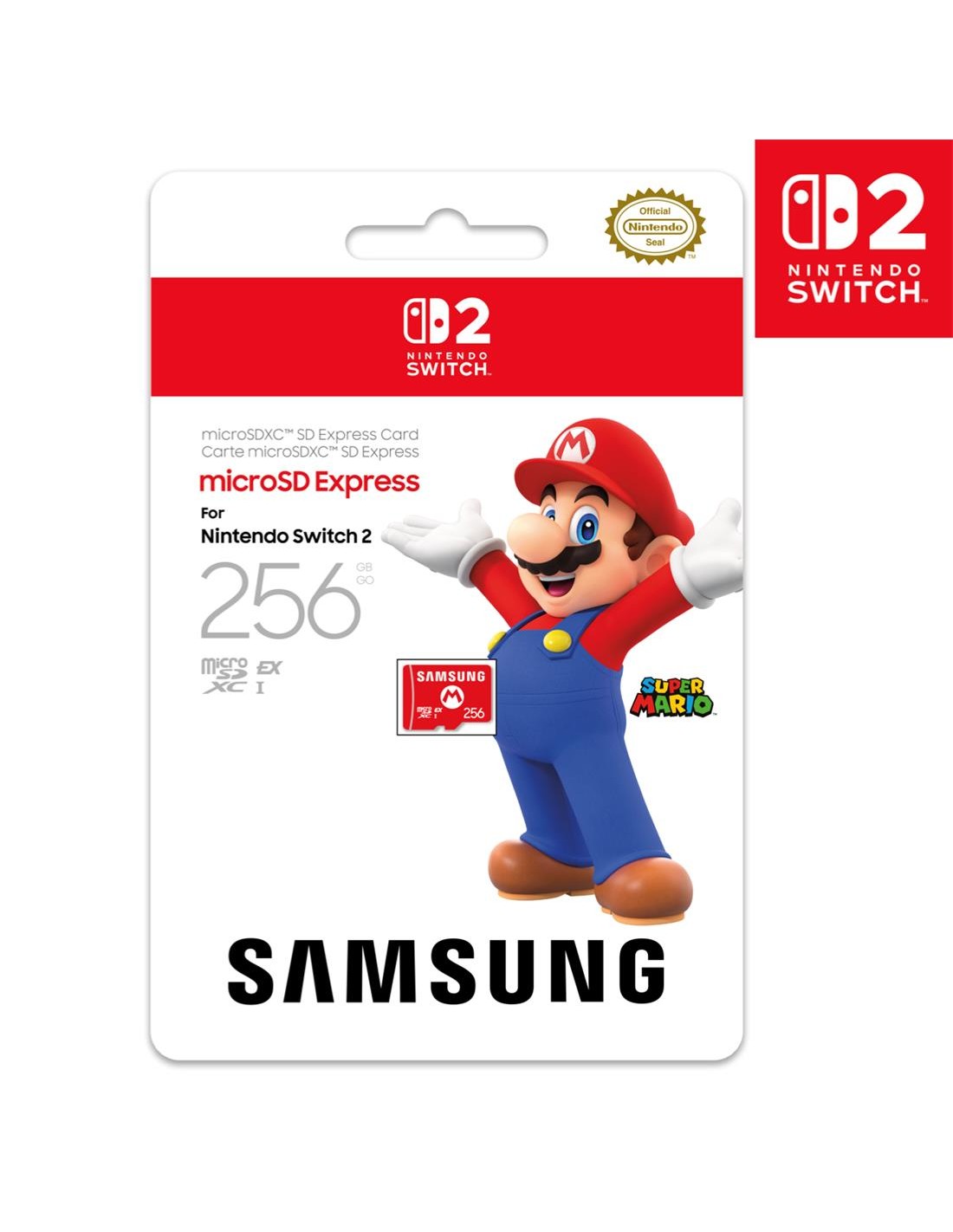 Samsung Micro Sd Express Card 256GB Nintendo Switch 2