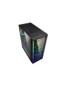 Caja torre sharkoon RGB LIT 100 midi tower negro 4044951028153