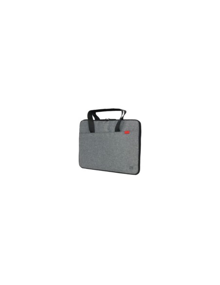 Mobilis Trendy Sleeve maletines para portátil 35,6 cm (14") Funda Negro, Gris