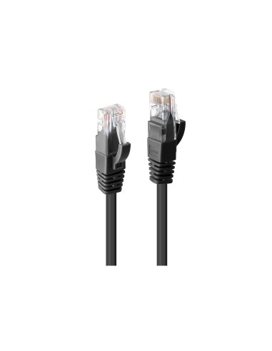 Lindy 48078 cable de red Negro 2 m Cat6 U/UTP (UTP)