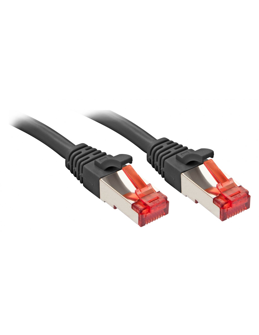 Lindy Rj45/Rj45 Cat6 1m cable de red Negro S/FTP (S-STP)