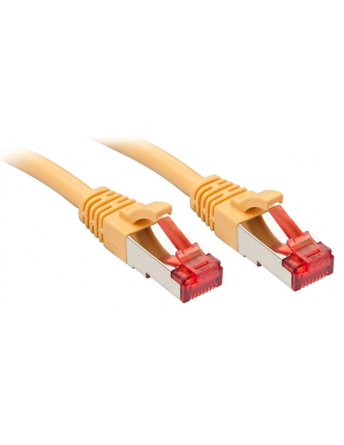 Lindy RJ-45/RJ-45 Cat6 1m cable de red Amarillo S/FTP (S-STP)