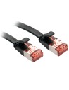 Lindy RJ45 Cat.6 U/FTP 5m cable de red Negro Cat6 U/FTP (STP)