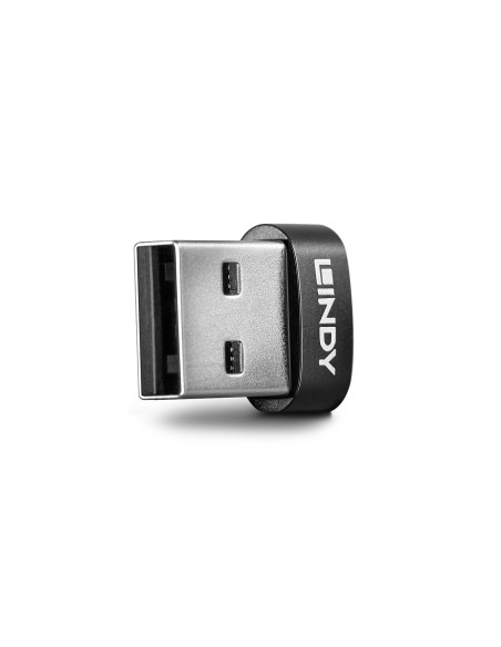 Lindy 41884 cambiador de género para cable USB Type-A USB Tipo C Negro