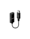 Lindy 41718 adaptador de cable de vÃÂ­deo 0,15 m DisplayPort HDMI Negro