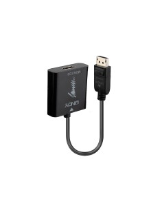 Lindy 41068 adaptador de cable de vÍ­deo 1,5 m DisplayPort HDMI tipo A (Estándar) Negro