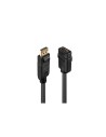 Lindy 41005 adaptador de cable de vÃÂ­deo 0,15 m DisplayPort HDMI Negro