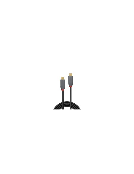 Lindy 36902 cable USB 1,5 m USB C 10 Gbit/s Negro, Gris