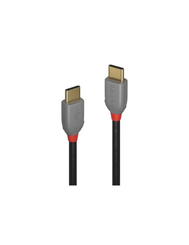 Lindy 36872 cable USB USB 2.0 2 m USB C 0,48 Gbit/s Negro, Gris