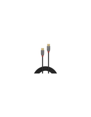Lindy 36872 cable USB USB 2.0 2 m USB C 0,48 Gbit/s Negro, Gris