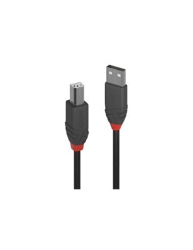 Lindy 36674 cable USB USB 2.0 3 m USB A USB B 0,48 Gbit/s Negro