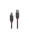 Lindy 36672 cable USB 1 m USB 2.0 USB A USB B Negro