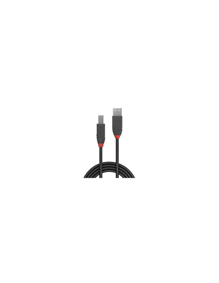 Lindy 36670 cable USB USB 2.0 0,2 m USB A USB B 0,48 Gbit/s Negro,
