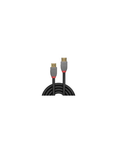 Lindy 36961 cable HDMI 0,5 m HDMI tipo A (Estándar) Negro, Gris