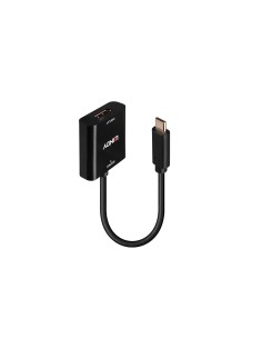 Lindy 43269 Adaptador gráfico USB 3840 x 2160 Pixeles Negro